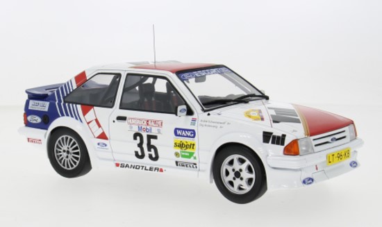 Ford Escort Mk.III RS Turbo No.35 Hunsruck Rally 1985 Andervang/Schoonenwolf - 1:18